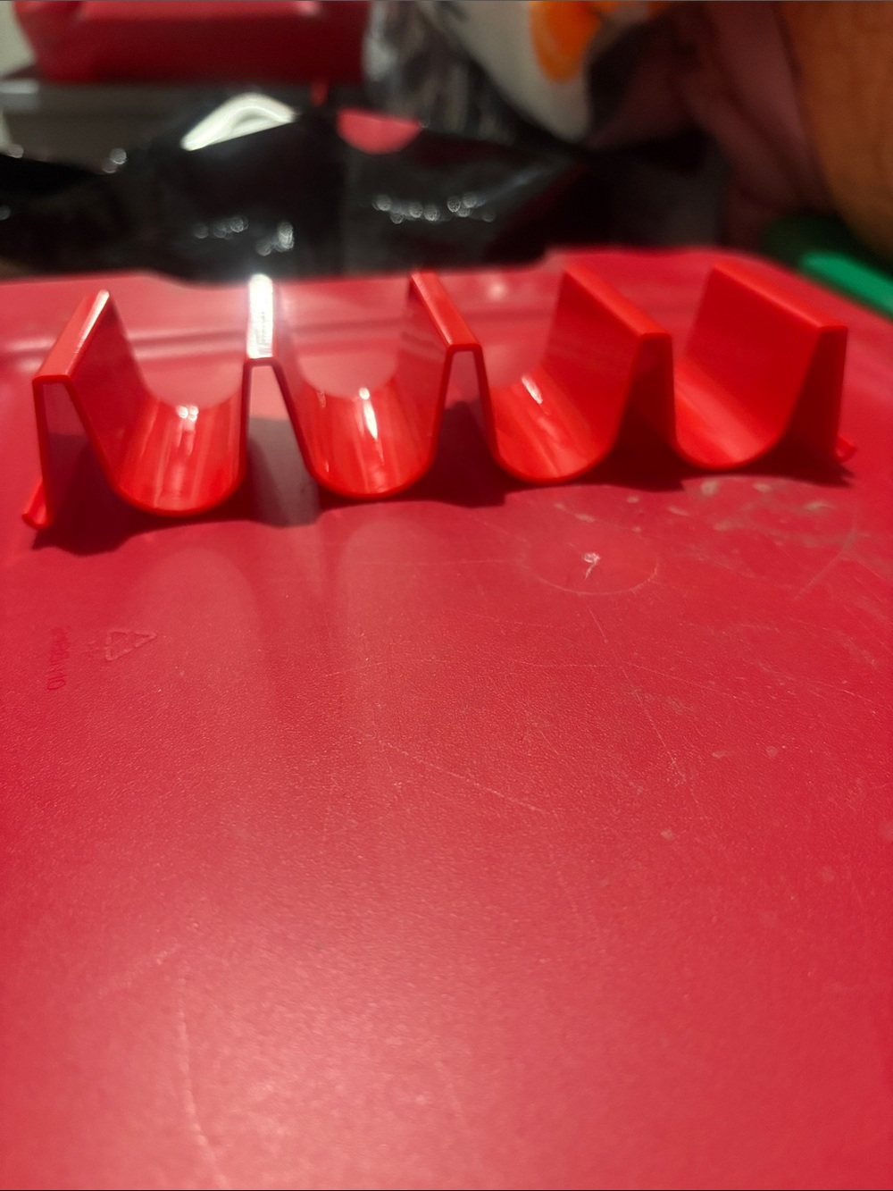 Red Candy or Treat Holder Strip - Party Serving Accessory